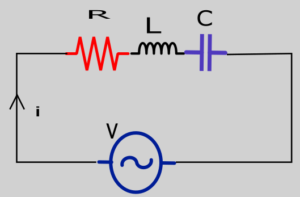 R-L-C series circuit in Hindi